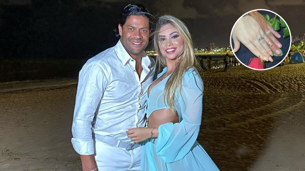 Hulk e Camila. Foto: Reprodução/Instagram.