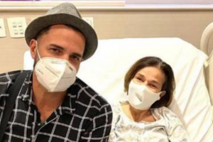 Latino visita Claudia Rodrigues: "Senti anjos falarem com a gente"