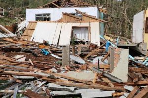 Município de Santa Catarina decreta calamidade após tornado