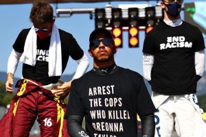 Hamilton faz novo e duro protesto contra o racismo nos EUA