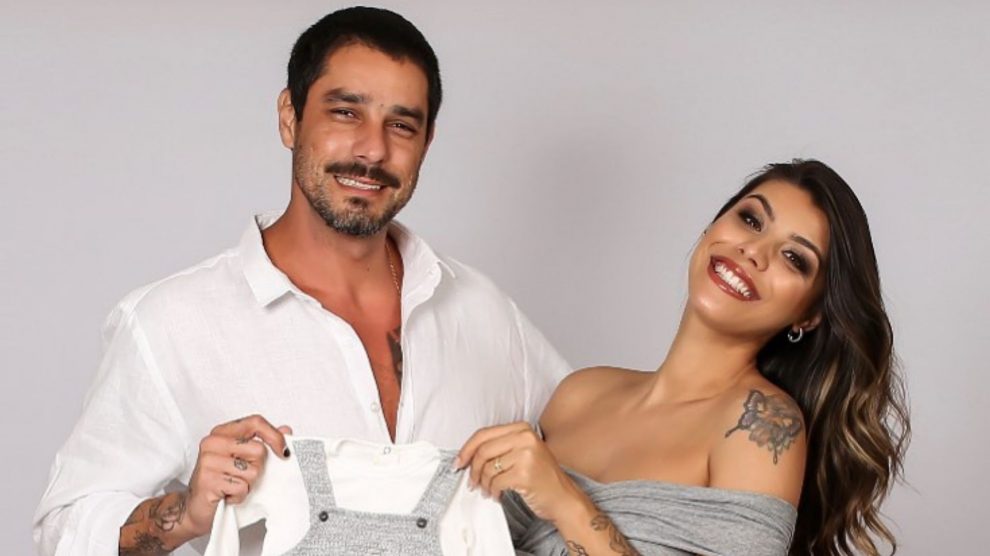 Ex-BBBs Franciele e Diego celebram chegada do primeiro filho - Foto: Reprodução/Instagram.