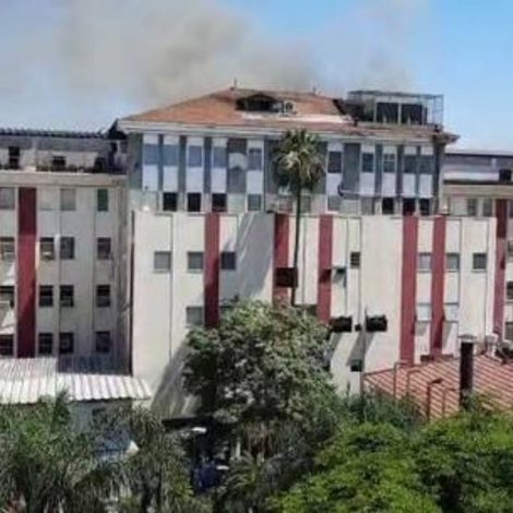 Incêndio atinge hospital no Rio e pacientes são tirados às pressas