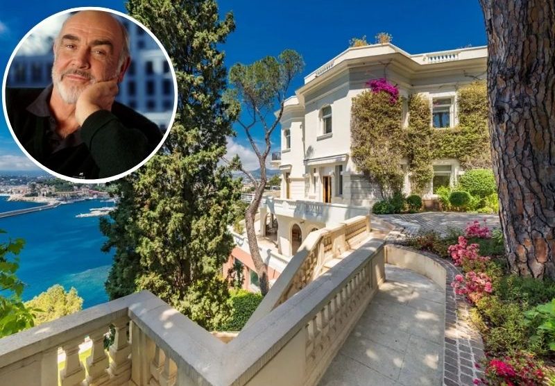 Mansão de Sean Connery na Riviera Francesa é colocada à venda