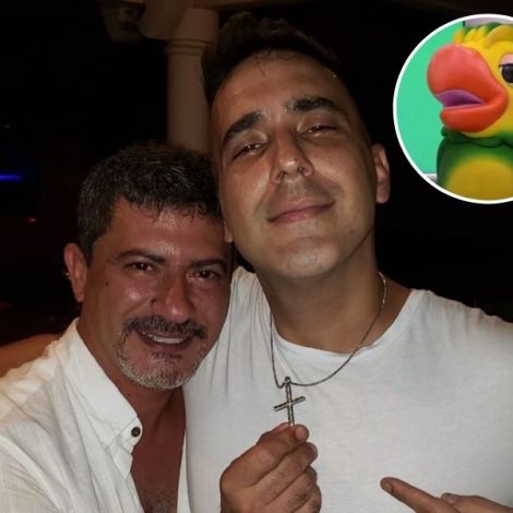 André Marques foi o primeiro a chegar à casa de Tom Veiga