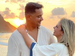 Carla Perez e Xanddy se encantam em primeira viagem a Noronha