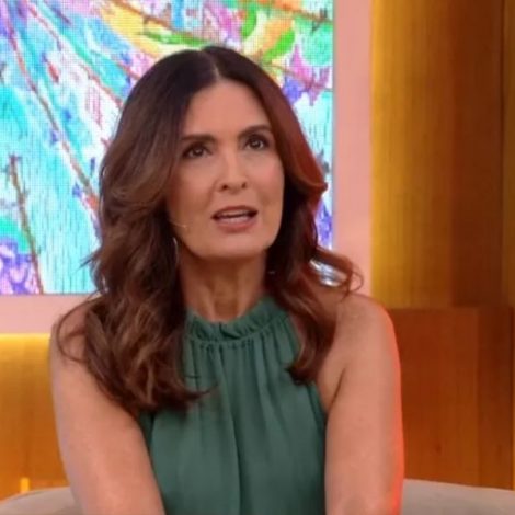 Fátima Bernardes se emociona ao voltar ao 'Encontro' após cirurgia
