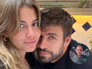 Piqué, ex-jogador do Barcelona, Clara Chía, sua namorada, e Guardiola, envolvido em polêmica sobre traição a Piqué.