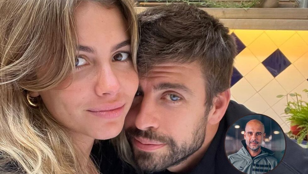Piqué, ex-jogador do Barcelona, Clara Chía, sua namorada, e Guardiola, envolvido em polêmica sobre traição a Piqué.