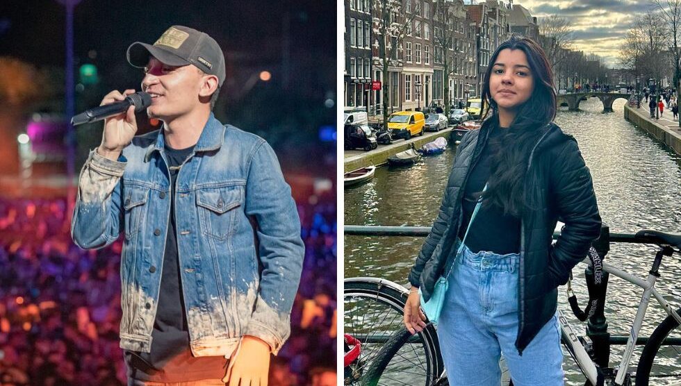 O João Gomes e Ary Mirelle, sua agora ex-namorada.