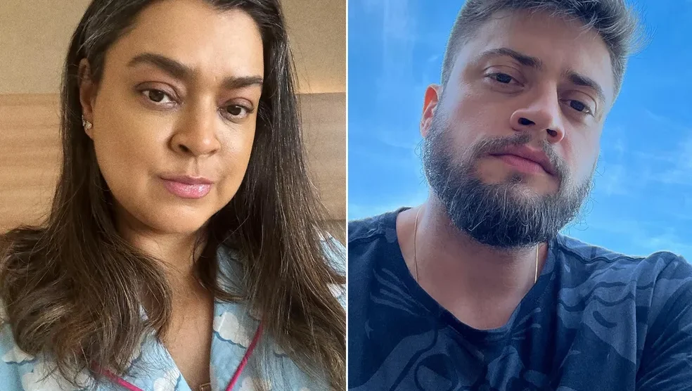 Preta Gil e o ex-marido Rodrigo Godoy — Foto: Instagram